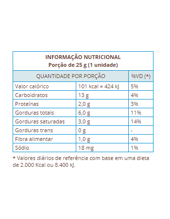Alfajor Levslim Chocolate Zero Açucar - Suavipan - Display Com 12 Unidades De 25G