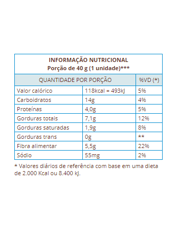 Bolinho Integral Amendoim - Suavipan - Display Com 12 Unidades De 40G