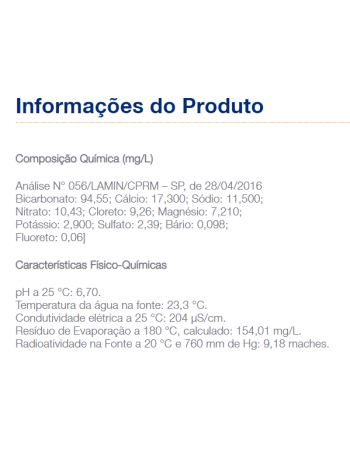 Água Mineral Natural - Lindoya - Pack Com 12 Unidades De 510Ml