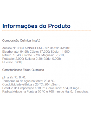 Água Mineral Natural - Lindoya - Pack Com 6 Unidades De 1,5L