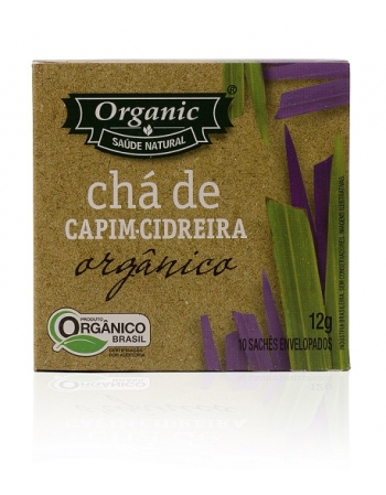 Chá de Capim Cidreira - ORGANIC - 12g