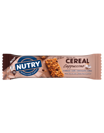 Barra de Cereais Cappuccino - Nutry - 24 x 20g