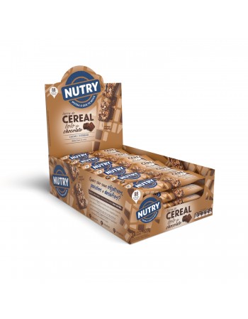 Barra De Cereais Nutry Bolo De Chocolate - Nutrimental - Display Com 24 Unidades De 22G