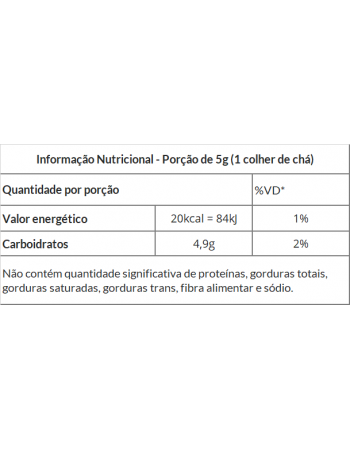 Açucar Mascavo Orgânico - Jasmine - Pacote De 500G