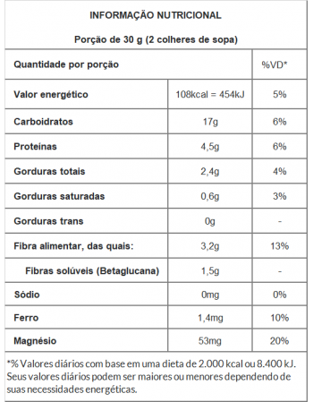 Aveia Sem Gluten Flocos Finos - Jasmine - Pacote De 200G