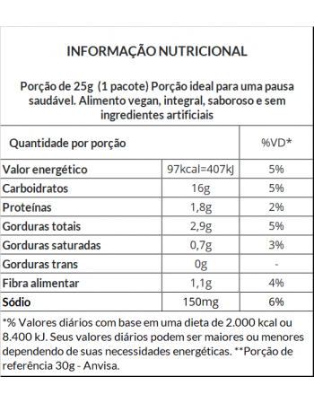 Biscoito de Azeitona Integral Bites - Jasmine - Display 8 X 25g